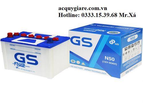 ắc quy GS 12V - 50Ah