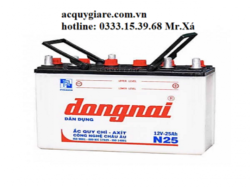 Ắc quy đồng nai 12V - 25Ah