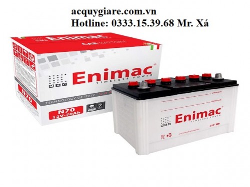 Ắc quy Enimac 12v - 70ah