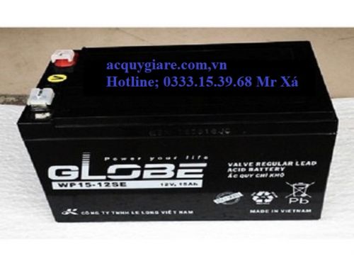 Ắc quy Globe 12V -7.5 A