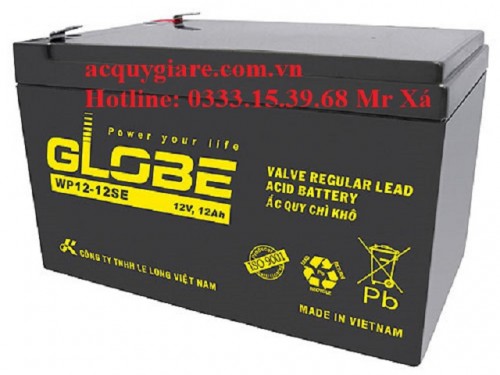 Ắc quy Globe-12V-12Ah