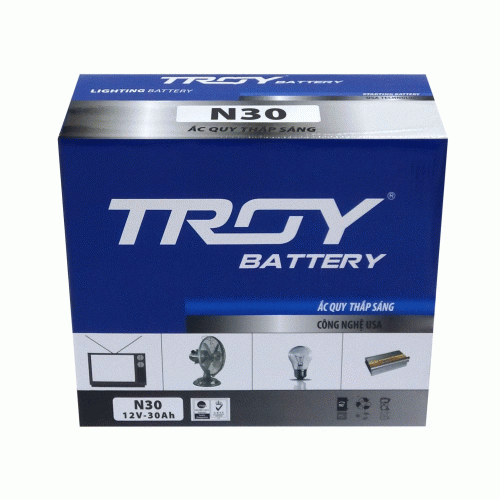 Ắc quy troy 12V - 30Ah