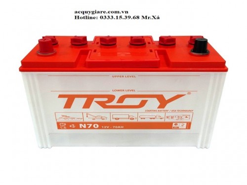 Ắc quy troy 12V - 70Ah