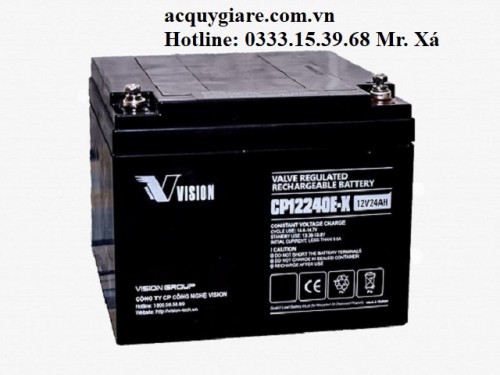 Ắc quy vision 12V - 24Ah