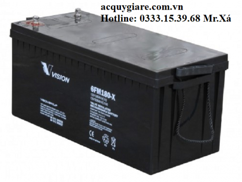 Ắc quy Vision 6FM180-X  12V-180Ah